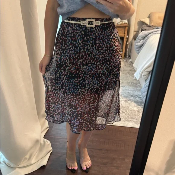 Fun colorful Polka Dot Skirt - Picture 7 of 8